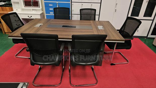 2M Boardroom Table and 6Cantilever Chairs - thumbnail 2