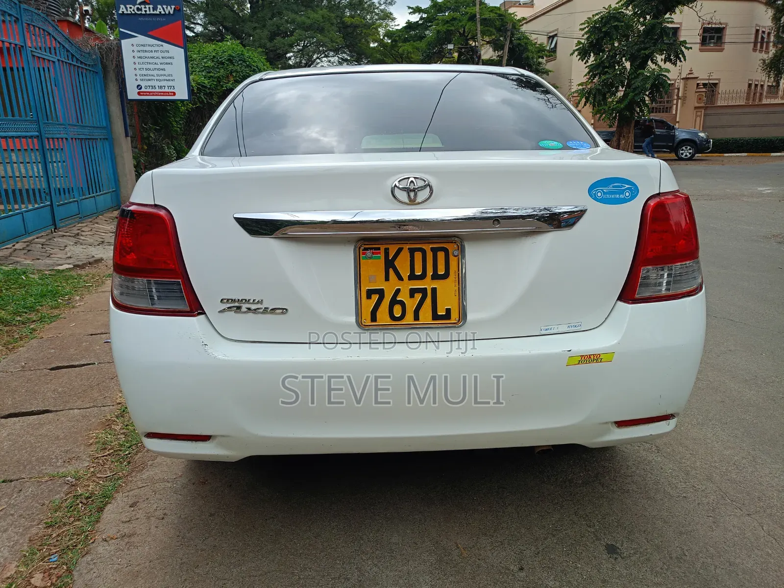 Toyota Axio 2014 White