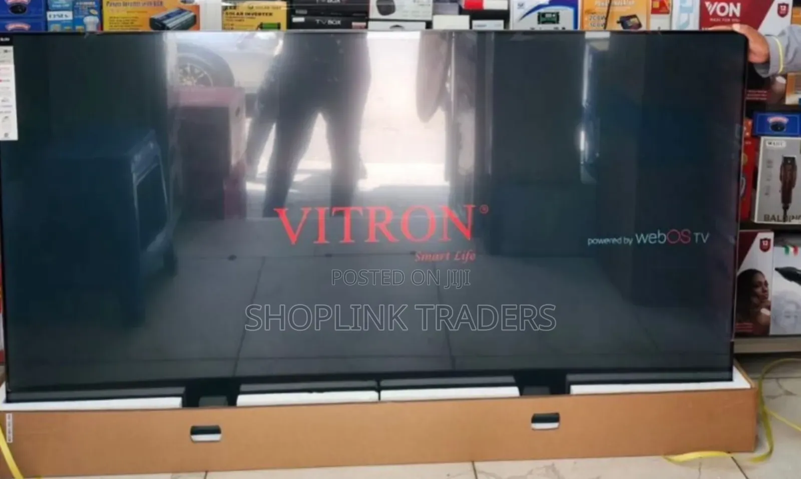 Vitron 75" Inch WebOS Voice Control 4K UHD Frameless Smart Android TV