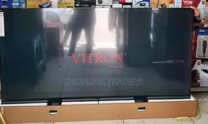 Vitron 75" Inch WebOS Voice Control 4K UHD Frameless Smart Android TV