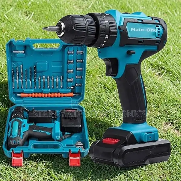 Rechargeable DIY Tool Kit Main-One Cordless Drill With Free Drill Bits