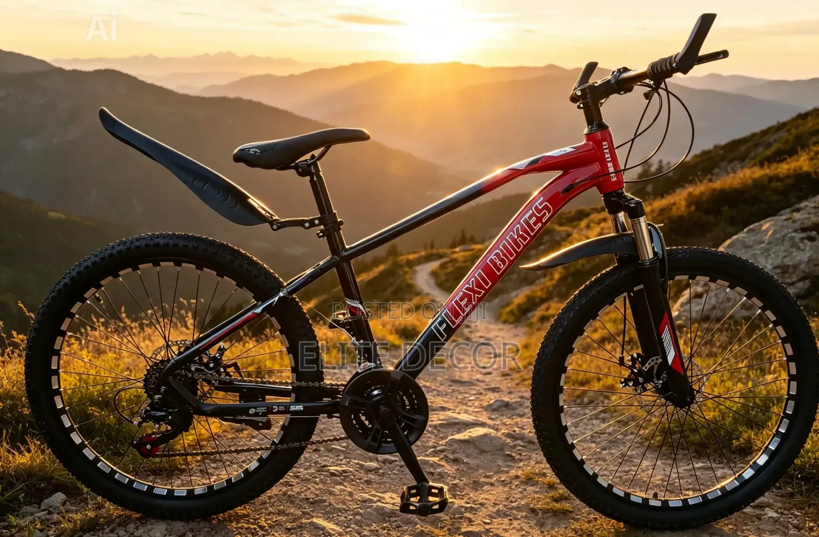 Flexi Bikes Mountain Bike – 24" 26" | Front Suspension | Dual Disc