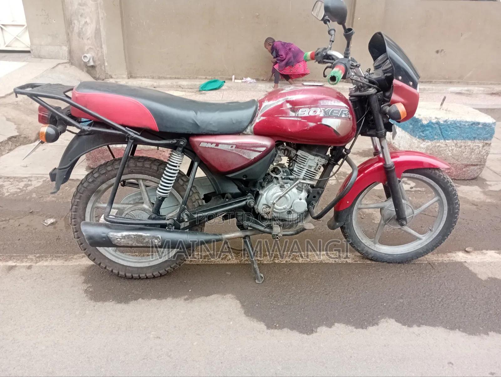 Bajaj Boxer 2019 Red