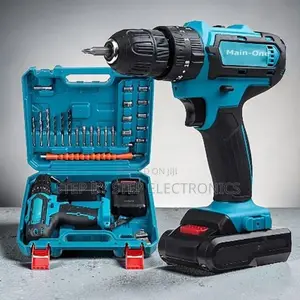 Compact Home Workshop Kit Main-One Cordless Drill With Free Drill Bits