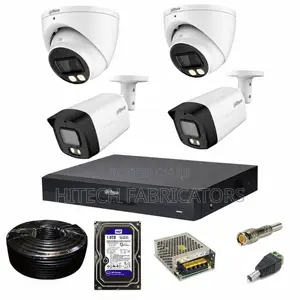 CCTV 4 Channel Full Kit