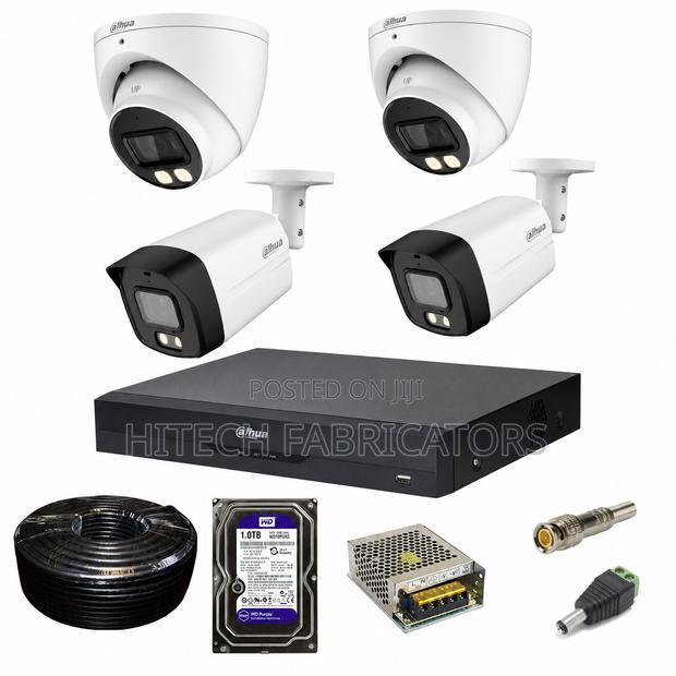 CCTV 4 Channel Full Kit