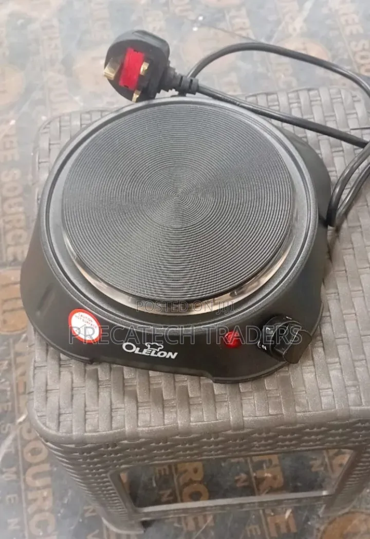Olelon Electric Hot Plate With Adjustable Temperature
