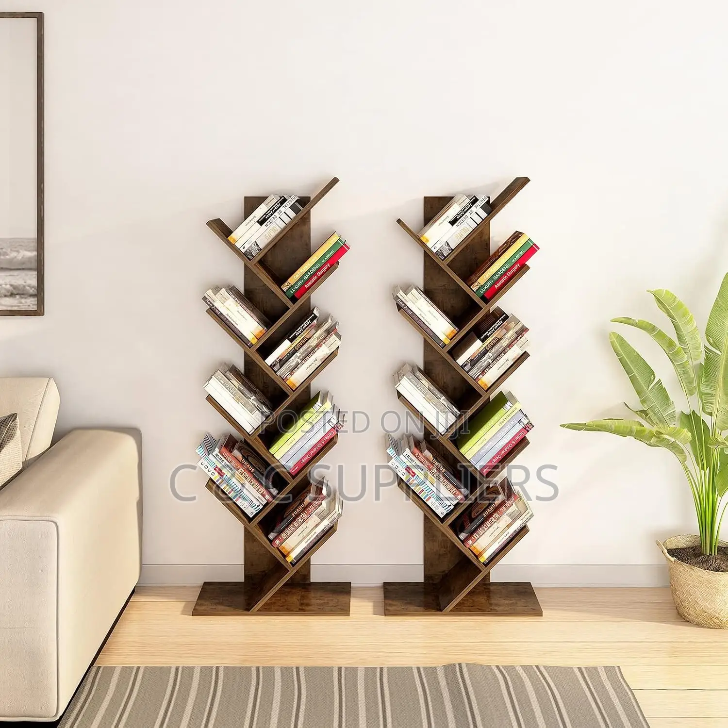 Display Storage Shelving Bookcase