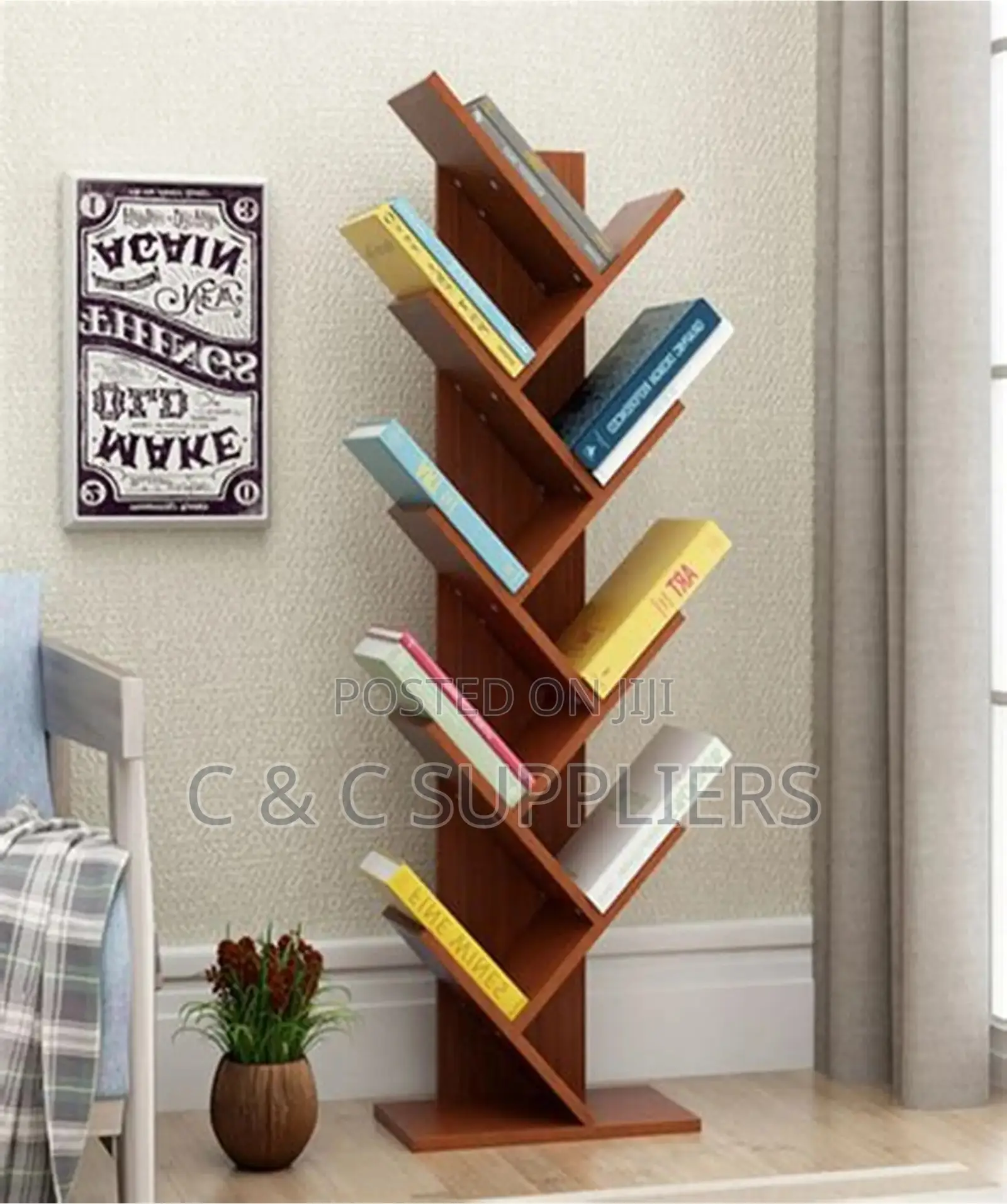 Display Storage Shelving Bookcase