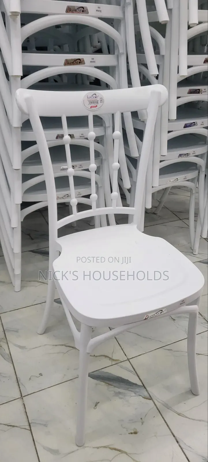 Ultra Plastic Chairs, Quality Armless Chair
