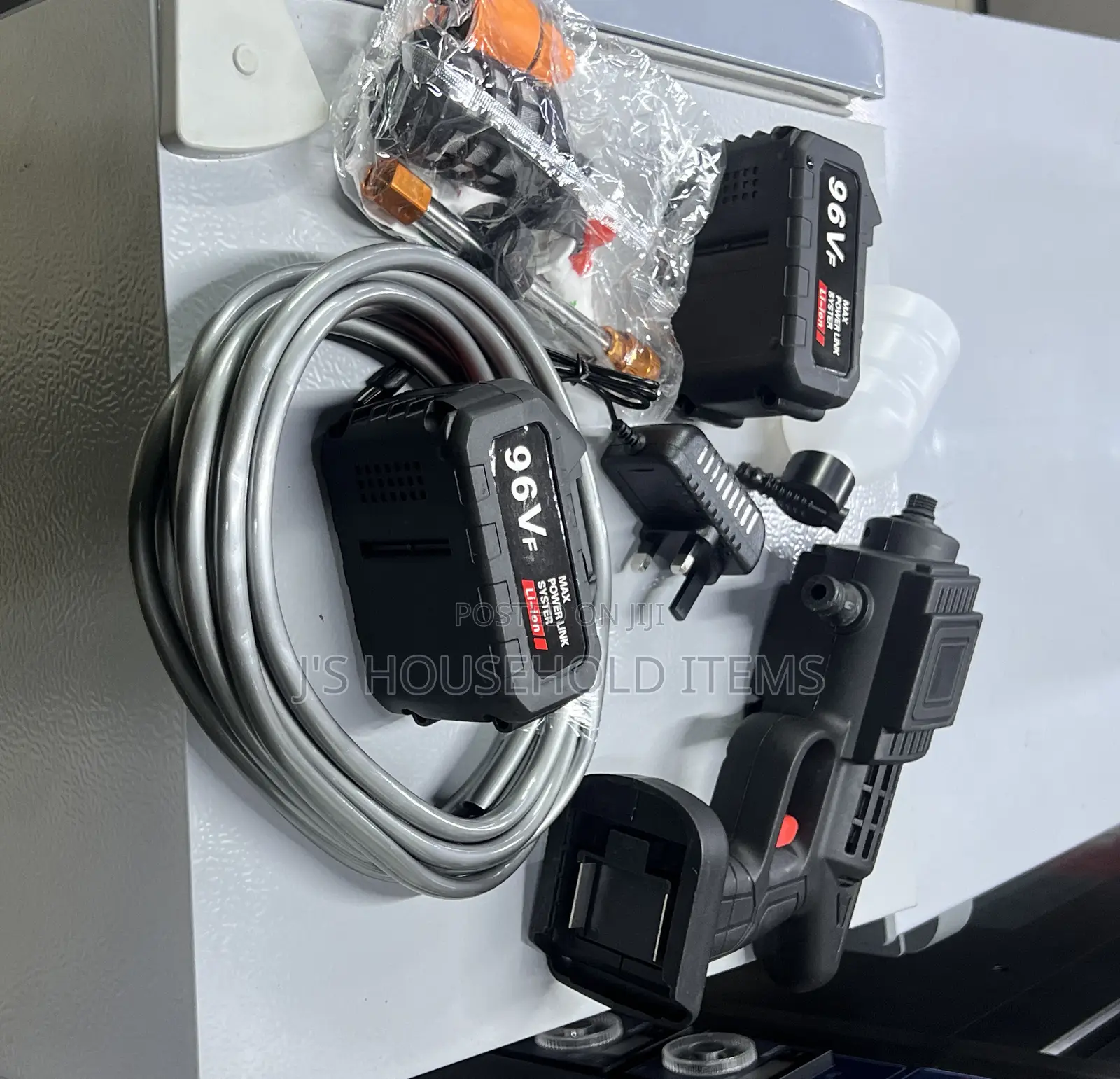 96V High Pressure Car Wash Spray Gun Cordless