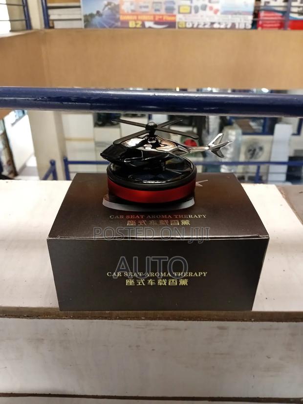 Car Helicopter Perfume | Rotating Air Freshener for Car Dashboard