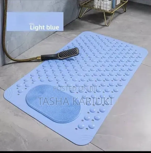 Antislip Bathroom Mat Size: 50*80cm Colours:*pink, ,Beige*