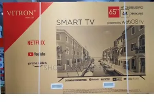 Vitron 65"Inch 4K UHD Smart Android TV HTC6588USWO,Bluetooth-Enabled