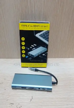 11-in-1 USB-C Dock With HDMI, VGA, USB 3.0 Card Reader