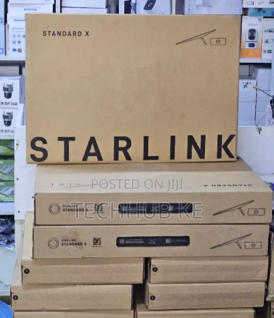 Starlink Gen 4 Spacex V3 Standard Kit, Ax Tri Band Wi-Fi System