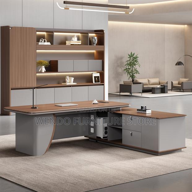 Office Desk; 1.6 Meters Executive CEO Office Main Desk - thumbnail 8