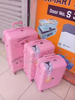 Luxury 3-in-1 Rolling Suitcase Set – Hard Case Travel Luggage