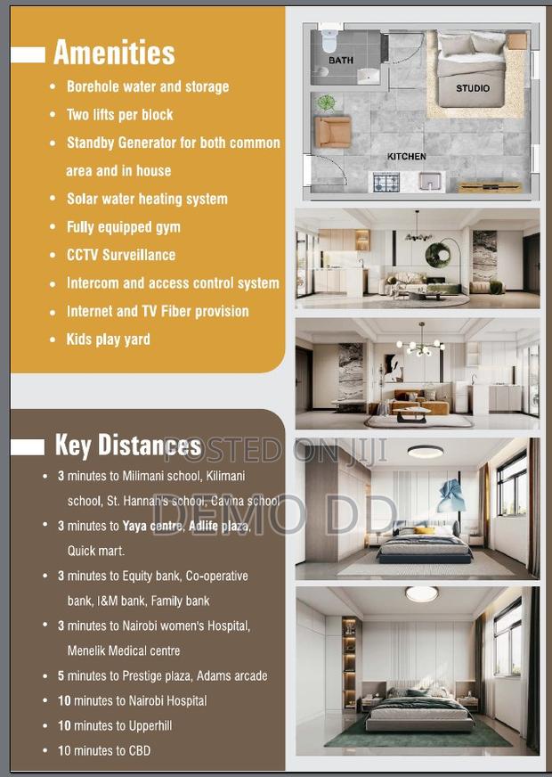 Studio Apartment in Brickford Heights, Hurlingham for sale - thumbnail 9