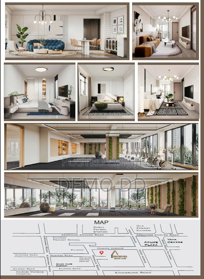 Studio Apartment in Brickford Heights, Hurlingham for sale