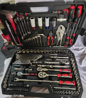 Complete 128PCS Automotive Repair Tool Set in Storage Case