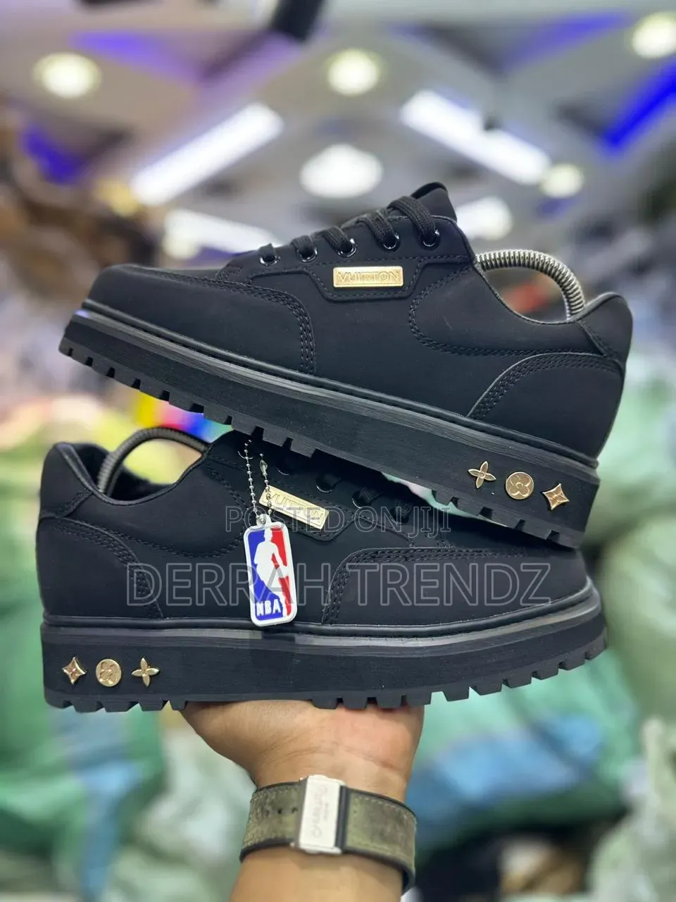 Louis Vuitton Suede Sneakers