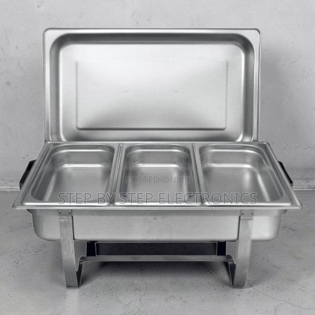 Factory Deals 11L Stainless Steel Triple Chafing Dish