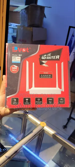 Evot B07 4G LTE SIM Router – 300Mbps Wireless Wi-Fi Router