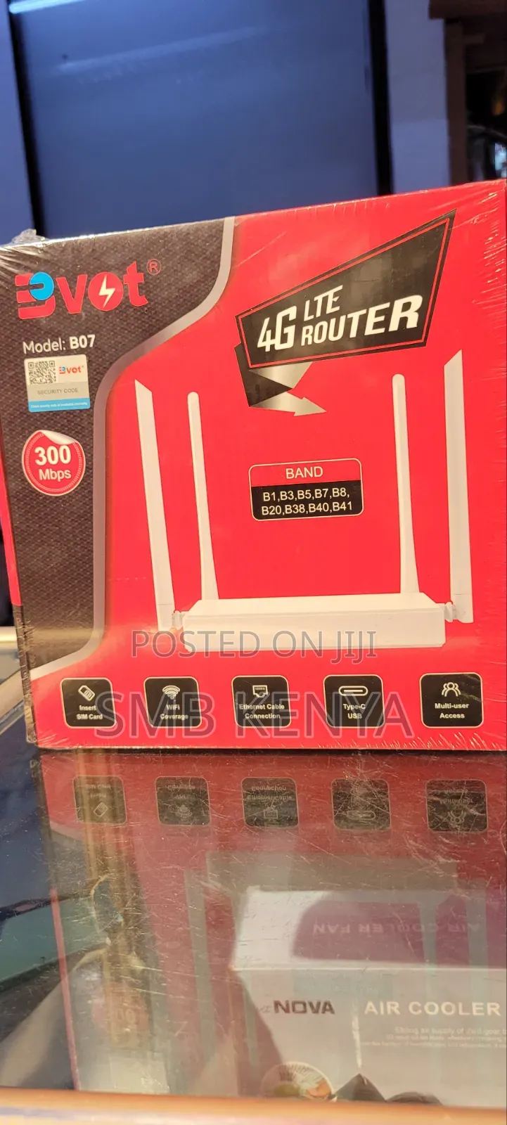 Evot B07 4G LTE SIM Router – 300Mbps Wireless Wi-Fi Router