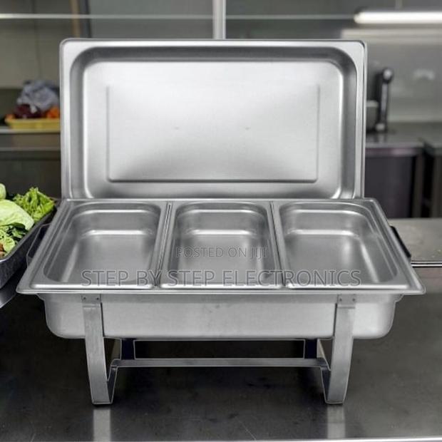 Distributor Prices 11L Stainless Steel Triple Chafing Dish