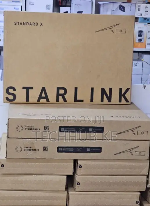 Starlink Standard X Satellite Broadband Kit With WiFi Router