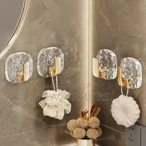 *Set of 5 Golden Acrylic Hooks*