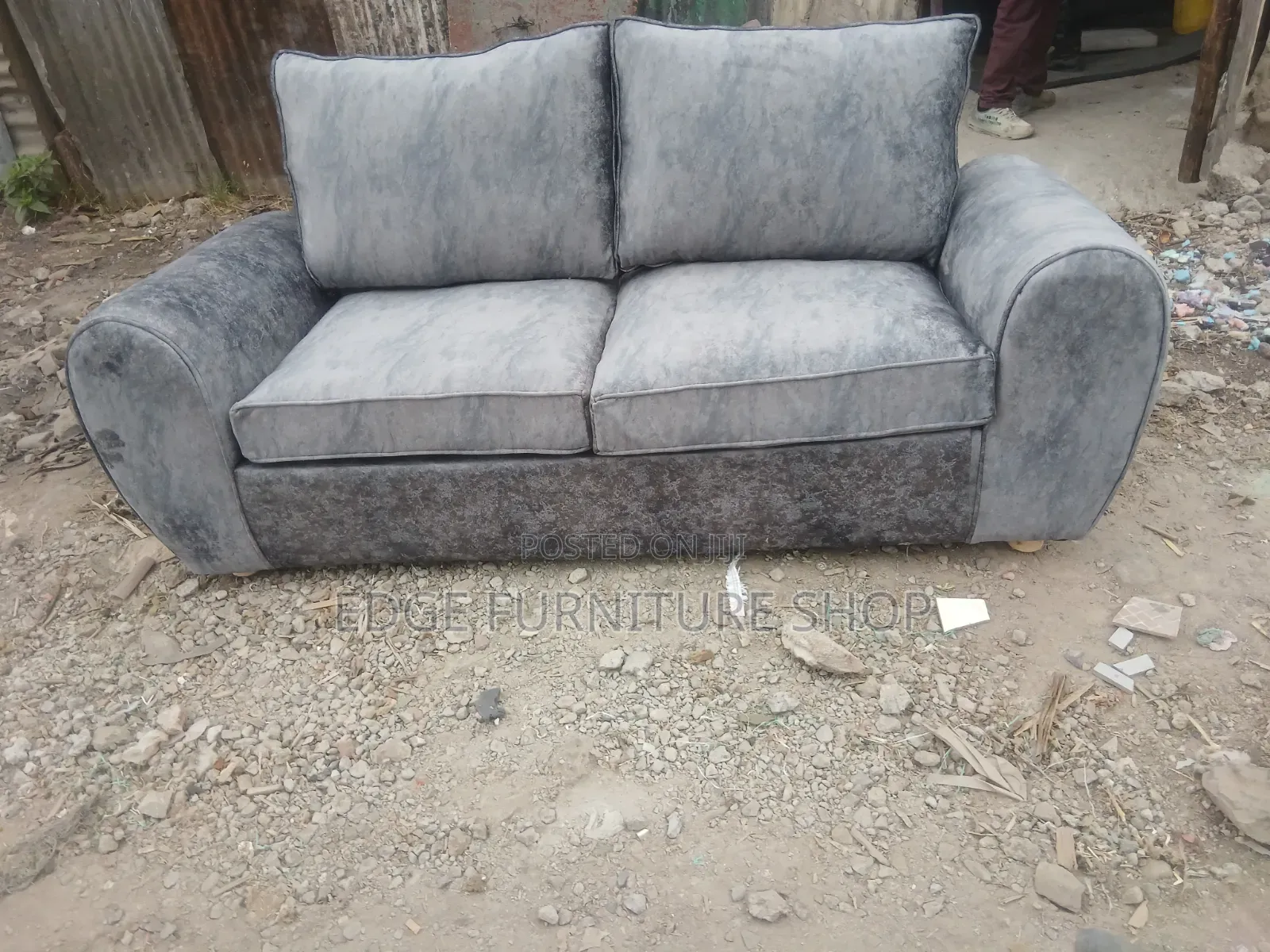 Round Three Seater Sofa for Sale