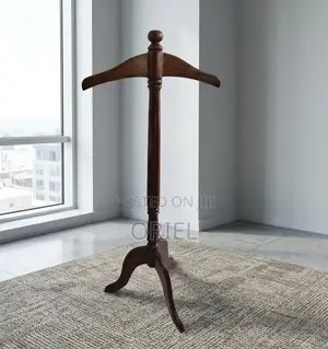 Office Coat Hanger : Wooden Office Coat Hanger Stand