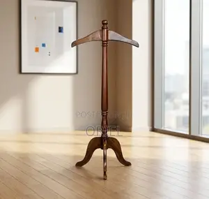 Office Coat Hanger : Wooden Office Coat Hanger Stand