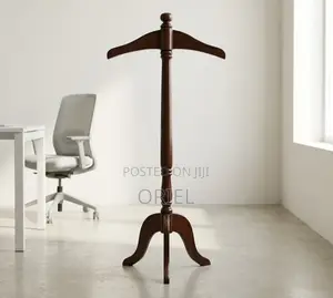 Office Coat Hanger : Wooden Office Coat Hanger Stand