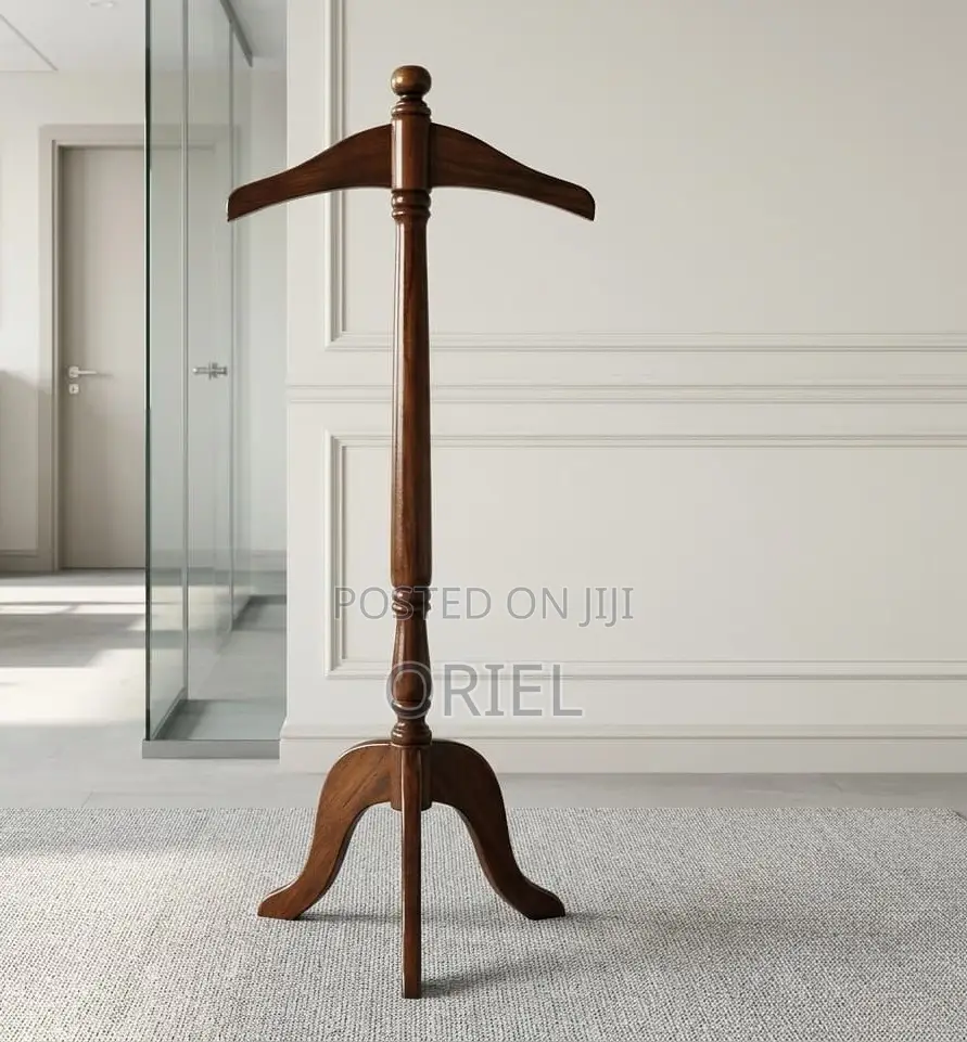 Office Coat Hanger : Wooden Office Coat Hanger Stand