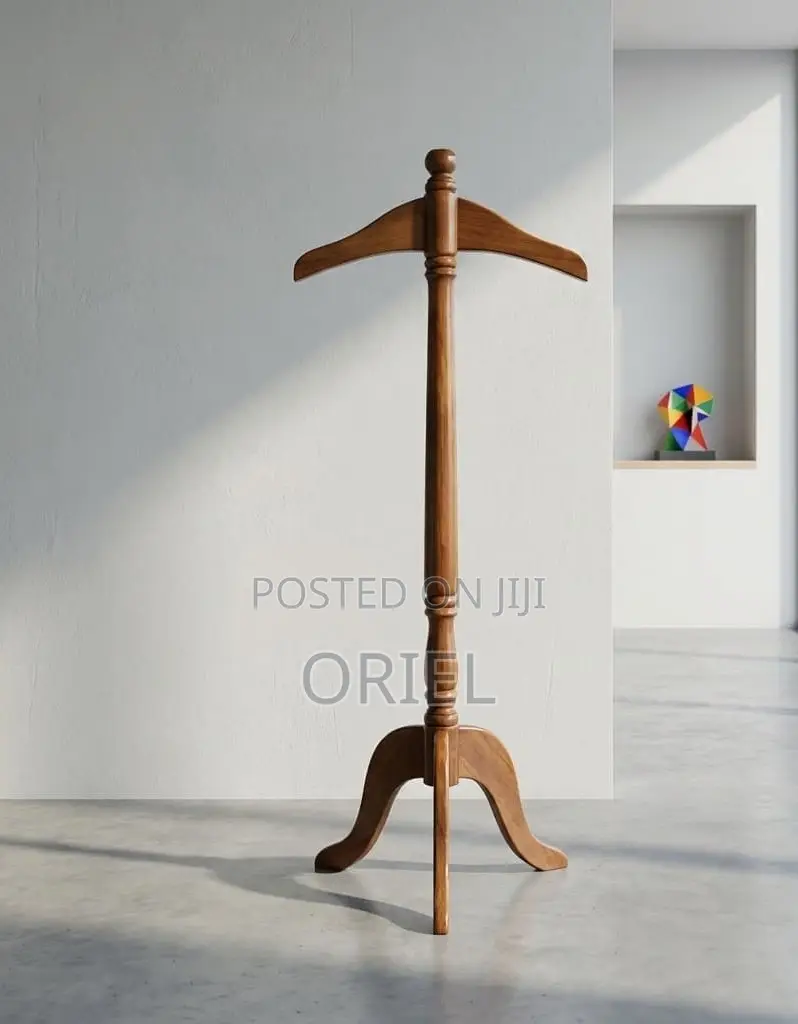 Office Coat Hanger : Wooden Office Coat Hanger Stand