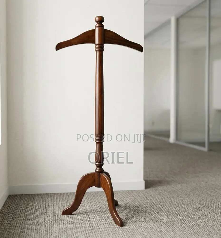 Office Coat Hanger : Wooden Office Coat Hanger Stand