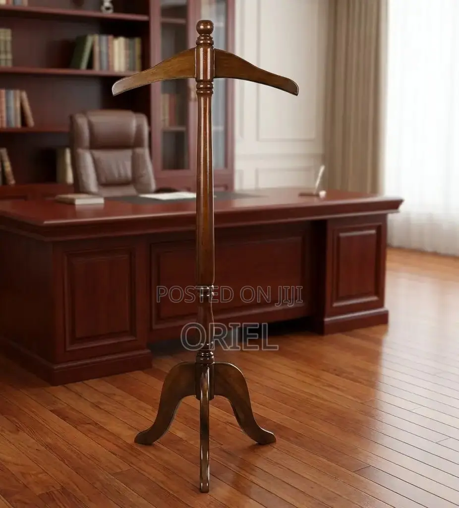 Office Coat Hanger : Wooden Office Coat Hanger Stand