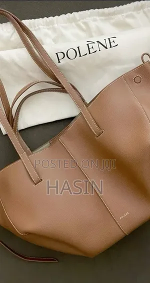 Polène Cyme Leather Tote Bag – Medium Large Sizes Available
