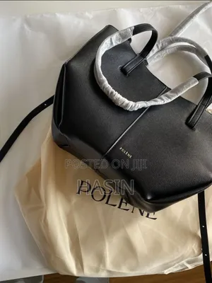 Polène Cyme Leather Tote Bag – Medium Large Sizes Available