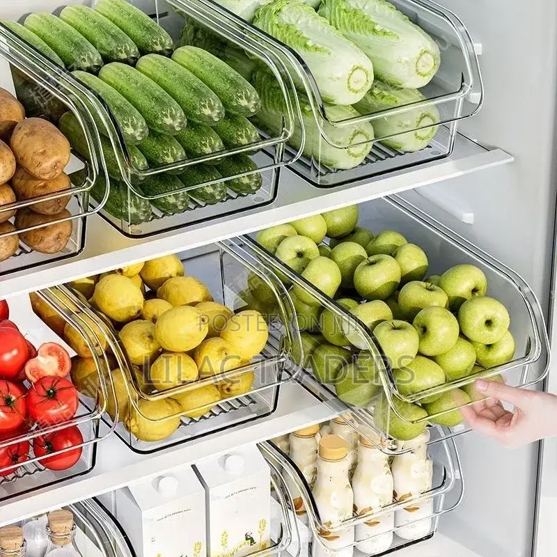 Acrylic Fridge Storage Box _ Clear