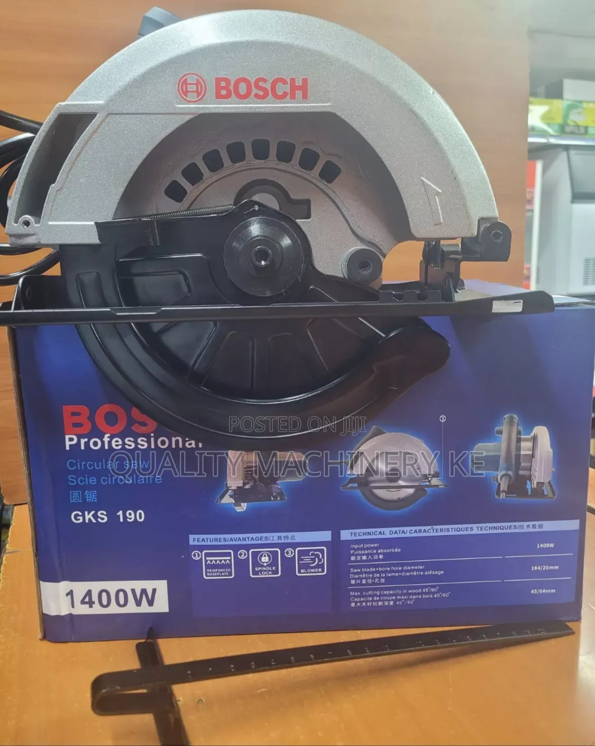 Fast and Accurate 1400 Watts 7",bosch Circular Saw