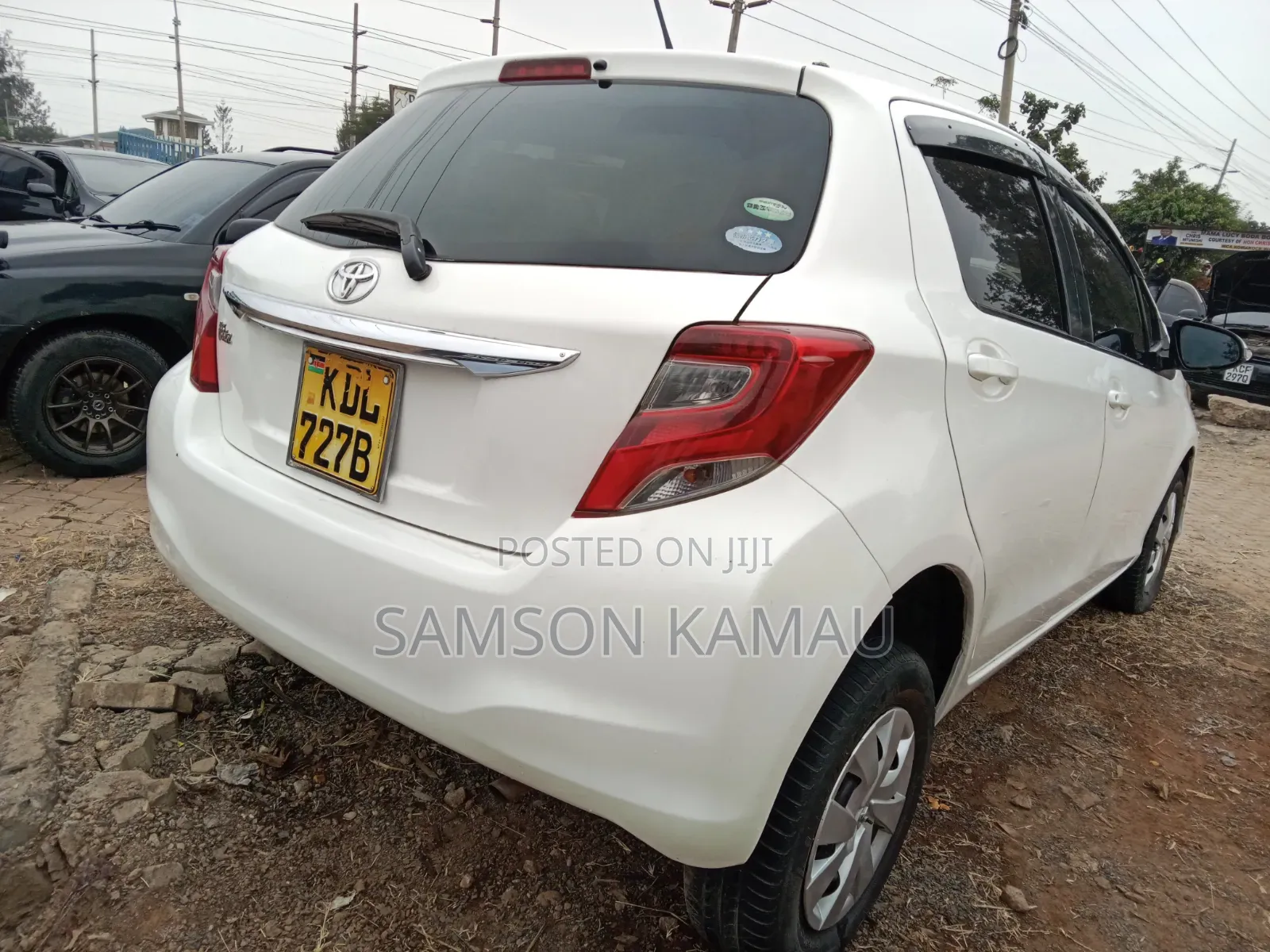 Toyota Vitz 2015 White