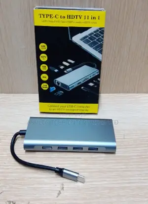 High-Speed 11-in-1 USB-C Hub With HDMI, USB PD Fast Charging