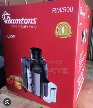 Ramtons RM/598 Commercial Juicer – 800W Juice Extractor