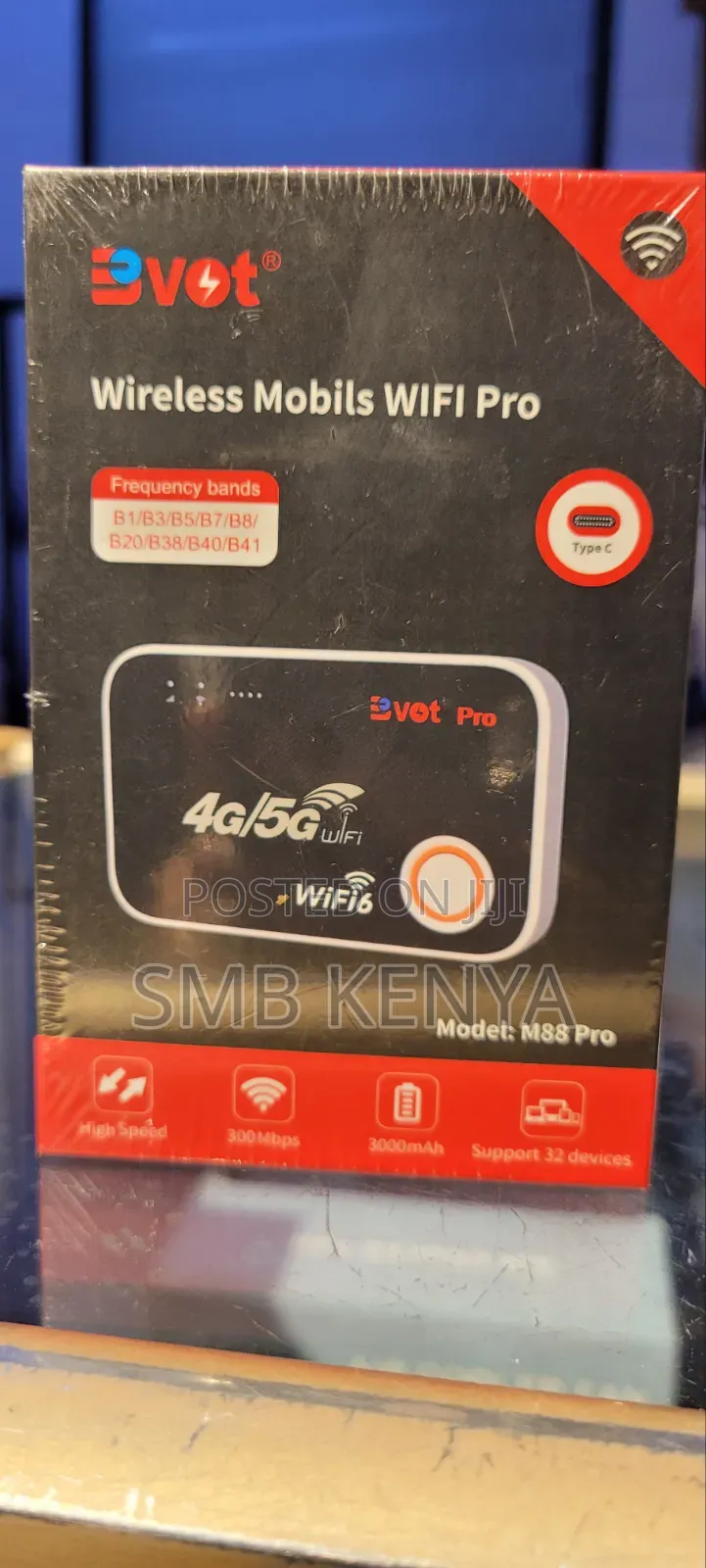 BVOT M88 Pro Portable SIM Card WiFi Router