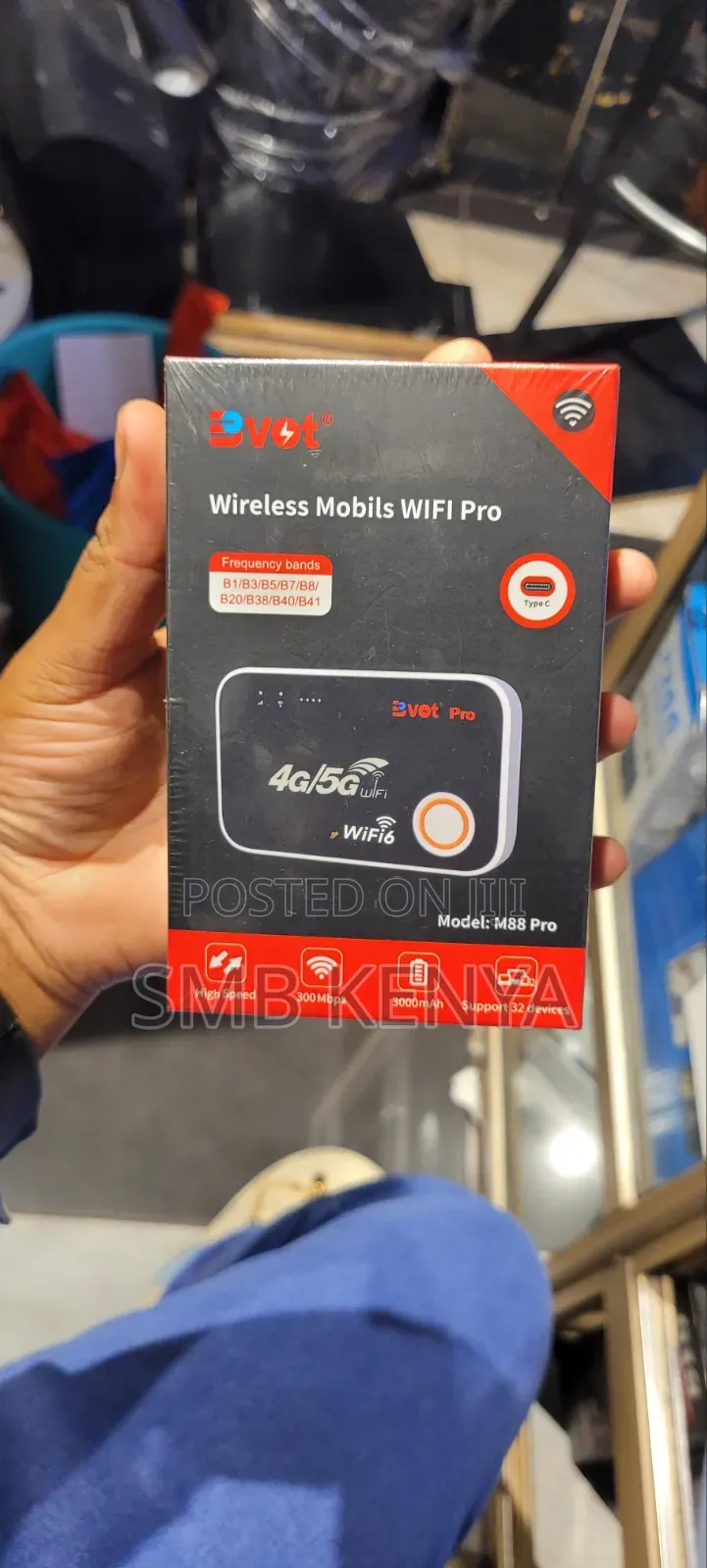 BVOT M88 Pro Portable SIM Card WiFi Router