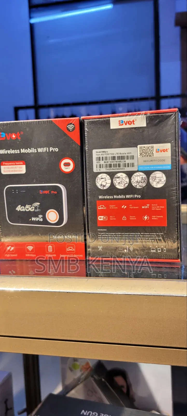 BVOT M88 Pro Portable SIM Card WiFi Router